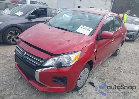 2024 Mitsubishi Mirage G4 Black Edition/Es/Le из США, поврежденный, VIN ML32FUFJ4RHF08328